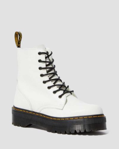 Botas Con Plataforma Dr Martens Jadon Smooth Cuero Para Mujer DR8152Z
